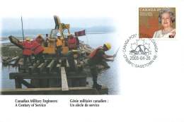 2003- Canadian Military Engineers Centenary S53 - Sobres Conmemorativos