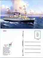 Ship Postcards - Passenger Ship    " REX  "    Read Description - Sin Clasificación