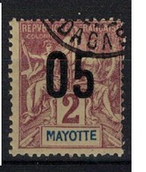 MAYOTTE        N°  YVERT    21  ( 2 )      OBLITERE       ( O   3/12 ) - Usados