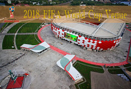 [T31-011 ] 2018 Russia FIFA World Cup Soccer Football Venue Stadium , China Pre-stamped Card, Postal Stationery - 2018 – Russia