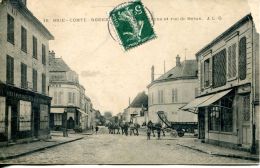 N°61318 -cpa Brie Comte Robert  Et Rue De Melun - Brie Comte Robert