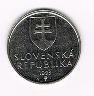 /  SLOWAKIJE  5 KORUN  1993 - Slovacchia