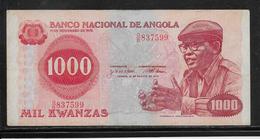 Angola - 1000 Kwanzas - Pick N° 117 - SUP - Angola