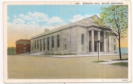 Memorial Hall , Racine , Wisconsin - Racine