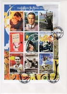 Guinea 1998, XXth Century, Cinema, Golf, Train, Comic, Space, F 1, Olympic, 9val In BF IMP. In FDC - Zomer 1936: Berlijn