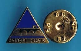 PIN'S //  ** BANQUE CHAIX / FONDÉE EN 1924 / PAR Joseph CHAIX ** - Banques