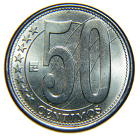 [NC] VENEZUELA - 50 CENTIMOS - 2007 - Venezuela