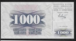 Bosnie-Herzegovine - 1000 Dinara - Pick N° 15 - NEUF - Bosnie-Herzegovine