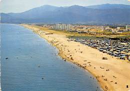 66-ARGELES-PLAGE-  LA PLAGE , LES ALBERES - Argeles Sur Mer