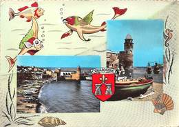 66-COLLIOURE- MULTIVUES - Collioure