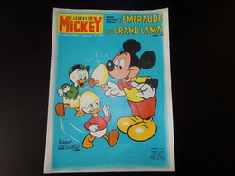 Le Journal De Mickey Nouvelle Série 1972 N° 1033 " L'Emeraude Du Grand Lama ( 39 Pages ) - Disney