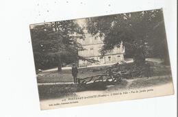 Delcampe - FONTENAY LE COMTE (VENDEE) 228 L'HOTEL DE VILLE VUE DU JARDIN PUBLIC - Fontenay Le Comte