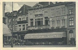Breda, Veemarktstraat, Café Moderne ( 2 X Scan) - Breda