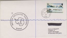 British Antarctic Territory 1987 Signy Ca 28 Ja 87 Signy (38404) - Briefe U. Dokumente
