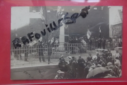 C Photo  Rare Monceau Par Oise Inauguration Du  Monument - War Memorials