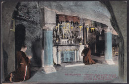 Bethlehem Postcard Israel Palestine - Written In Beirut / Beyrouth Lebanon 1921 - Palestine