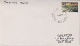 AAT Macquarie Island Ca 29 No 73 Cover To USA (38412) - Briefe U. Dokumente