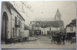 LA PLACE URBAIN II Et L'ÉGLISE - CHÂTILLON Sur MARNE - Châtillon-sur-Marne