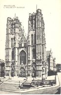 Bruxelles - CPA - Brussel - L'Eglise Sainte Gudule - Bossen, Parken, Tuinen