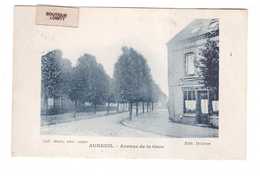 60 Auneuil Avenue De La Gare Cpa Edit Delarue Cachet 1932 - Auneuil