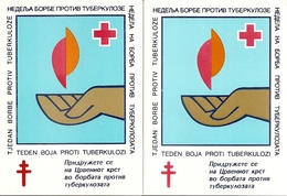 YUGOSLAVIA, 1988, Booklet TBC 17 + 18, Pair - Sonstige & Ohne Zuordnung