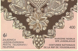 YUGOSLAVIA, 1986, Booklet Michel 2, National Costumes - Otros & Sin Clasificación