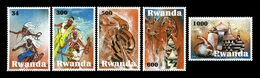 Rwanda - 1419/1423 - Art Indigène - 2010 - MNH - Andere & Zonder Classificatie