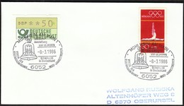 Germany Muhlheim Am Main 1986 / 50 Years Of Olympic Games In Germany / Jubilee Philatelic Exhibition - Sommer 1936: Berlin