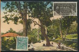 °°° 10947 - BRASIL - JOAO PESSOA - PARQUE ARR. CAMARA - 1932 With Stamps °°° - João Pessoa