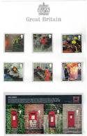 GRAN BRETAGNA 2009 Pompieri Serie 6v + Foglietto Cassette Postali , MNH** - Ungebraucht