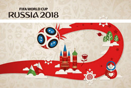 [T31-096 ] 2018 Russia FIFA World Cup Soccer Football ,  Pre-stamped Card, Postal Stationery - 2018 – Russie