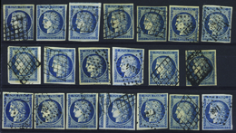 15 N°4 25c Bleu 20 Timbres TB Qualité:OBL Cote: 1200  - Autres & Non Classés