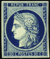 22 N°8 A 20c Bleu Foncé Qualité:* Cote: 4000  - Altri & Non Classificati