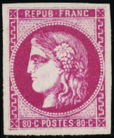 139 N°49 80c Rose Qualité:* Cote: 725  - Other & Unclassified