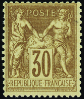 183 N°80 30c Brun-jaune Qualité:** Cote: 120  - Other & Unclassified