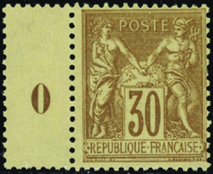 184 N°80 30c Brun-jaune Bdf Qualité:** Cote: 120  - Other & Unclassified