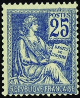 274 N°118 25c Bleu Qualité:** Cote: 550  - Autres & Non Classés