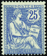 298 N°127 25c Bleu Qualité:** Cote: 500  - Autres & Non Classés