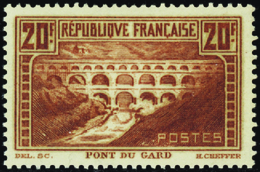 421 N°262 20f Pont Du Gard Qualité:* Cote: 325  - Autres & Non Classés