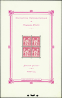 538 N°1 Exposition Philatélique Int De Paris 1925 Qualité:* Cote: 1500  - Autres & Non Classés