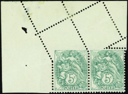 651 N°111 Paire Cdf* Variété De Piquage Par Pliage Qualité:** Cote: .....  - Ohne Zuordnung