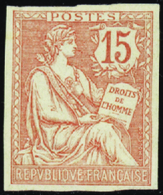 725 N°125 B 15c Orange Non Dentelé Qualité:* Cote: 800  - Non Classés