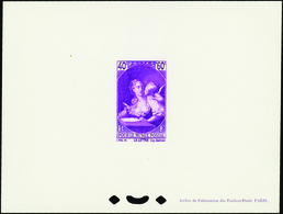 1569 N°446 Musée Postal épreuve De Luxe Violet Petit Format Cote: 350  - Other & Unclassified