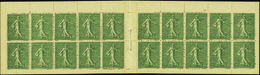 1687 N°130 C5  15c Vert Foncé Semeuse Lignée Papier GC Qualité:** Cote: 875  - Other & Unclassified