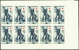 1857 N°2004 1955  10 Timbres Qualité:** Cote: 450  - Autres & Non Classés