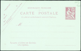 1938 N°124 CPRP1  10c Mouchon (date 324) Qualité: Cote: 50  - Andere & Zonder Classificatie