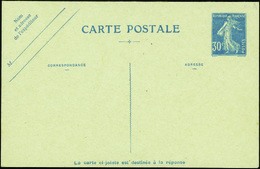 1966 N°192 (N5) CPRP1  30c Semeuse Bleu Carton Bleu Clair (erreur) Qualité: Cote: 1500  - Autres & Non Classés