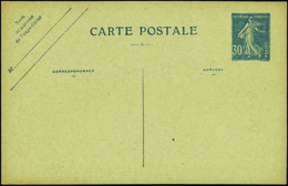 1967 N°192 CP1  30c Semeuse Bleu (sans Date) Qualité: Cote: 75  - Altri & Non Classificati