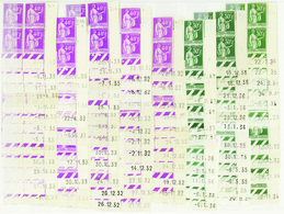 2143 N°280 /289 Type Paix Collection 929 Coins Datés Qualité:* Cote: 6038  - Autres & Non Classés