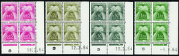 2310 N°90 /94 (sauf 91) Nouveaux Francs 4 Valeurs 1964 Qualité:** Cote: 500  - Portomarken